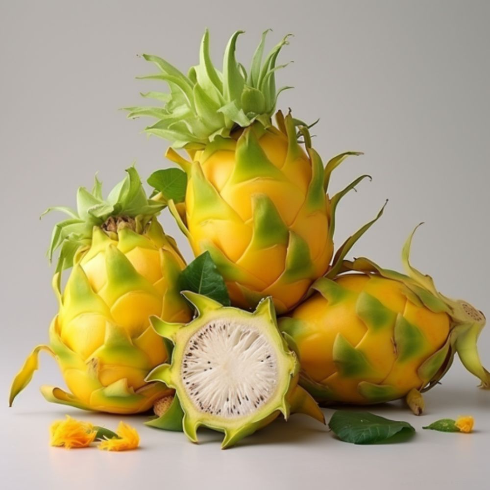 Pitaya Amarilla - Pitahaya - Fruta del Dragón