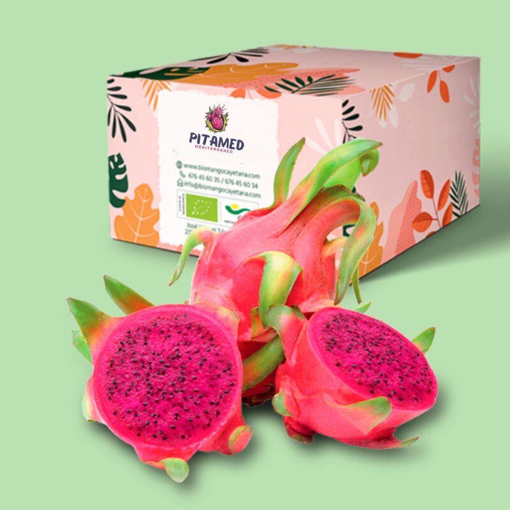 CAJA DE FRUTA TROPICAL